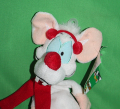 WB Warner Bros Animaniacs Pinky Christmas Beanbag Stuffed Animal Toy - £14.07 GBP