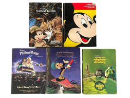 Walt Disney Company Telephone Directory Lot 1990&#39;s Mickey Bugs Life 2001 Cricket - £71.94 GBP
