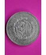 Gem BU 1957 Mexico 1 Peso Libertad Silver Coin .100 Fine Authentic Genui... - $27.29 CAD