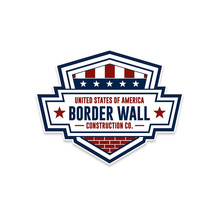 USA Border Wall Construction Co. Vinyl Sticker - $2.77