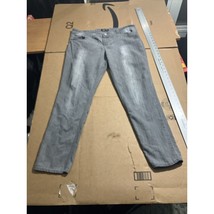Lei Ashley Skinny Jeans Junior 17 Gray, Low Rise Denim Embellished, Regu... - $13.42 CAD