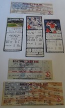 Boston Red Sox 6 Ticket Stubs Vs Angels Yankees Jays Pirates Royals Fenw... - $19.75
