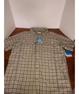 New Men&#39;s Columbia Omni-Shade UPF 50 Button Front Vented Shirt XL 42 NWT - $34.12 CAD
