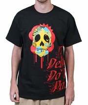 Raza Til Death do Us Part Sugar Skull Día de Muertos Day of Dead T-Shirt - $41.93