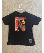 Mitchell &amp; Ness Hardwood Classics NBA Houston Rockets Black Graphic T Sh... - $40.99