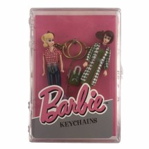 Vintage Mattel Barbie And Midge Purse Fishing Rod Picnic Dolls Key Chains New - £14.75 GBP