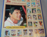 1984 Topps Baseball Sticker Yearbook Unused Carl Yastrzemski - £5.39 GBP