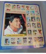 1984 Topps Baseball Sticker Yearbook Unused Carl Yastrzemski - £5.41 GBP