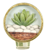 Better Homes &amp; Gardens Succulent Oil Diffuser Green Cactus LED Aromather... - $19.58