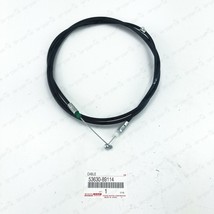NEW GENUINE TOYOTA 89-95 4RUNNER PICK UP HOOD LOCK RELEASE CABLE 53630-8... - £23.40 GBP