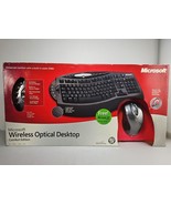 Microsoft Wireless Optical Desktop Comfort Edition  Keyboard Mouse NEW - $95.79