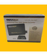 Signamax 065-1100 Switching Media Converter 10/100BaseT/TX to 100BaseFX ... - €41,99 EUR