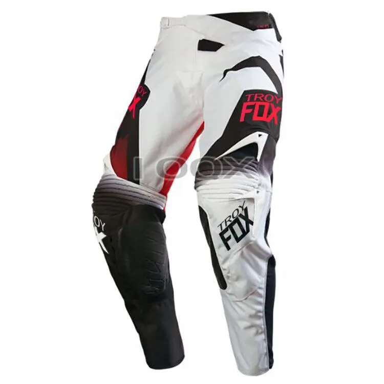 White Black 360 Shiv MX BMX Dirt Bike Trousers Motocross Dirt Bike Off-R... - $86.13