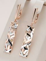 New Trendy Drop Earrings For Women 925 Sterling Silver Long Boho Earrings. - £48.35 GBP