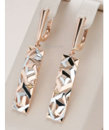 New Trendy Drop Earrings For Women 925 Sterling Silver Long Boho Earrings. - £44.24 GBP