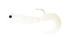 Arkie Rigged Twirl Tails Fishing Bait, White, 1/16 Oz, Pack of 7 - $113.09 MXN