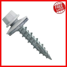 Effortless Installation 250-Pack of Brite White Metal Roofing Screws - H... - $972.66 MXN