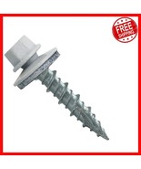 Effortless Installation 250-Pack of Brite White Metal Roofing Screws - H... - $972.66 MXN