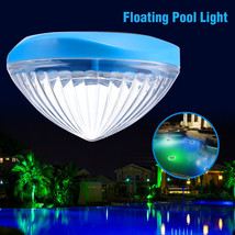 Solar Led Floating Light Colorful Swimming Pool Pond Underwater Outdoor Lamp 1Pc - £12.54 GBP