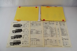 1960s Chevy Trucks Diagrams Specifications Panel Vans Chassis Brochures Vtg - £22.66 GBP