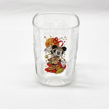 Clear Glass Mickey Mouse McDonald&#39;s Walt Disney World 2000 Celebration - £9.15 GBP