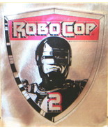 Robocop 2 Movie Shield and Face Logo Promo Sticker 1990 NEW UNUSED - £3.92 GBP