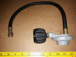 20HH27 PROPANE REGULATOR, 18&quot; HOSE, VERY GOOD CONDITION - £7.36 GBP