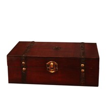 Antique Retro Wooden Storage Box Ornaments Classic Wooden Jewelry Storag... - $679.25 MXN