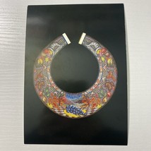 Postcard Corning Museum of Glass Beaded Collar - $3.13