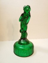 Mirror Images by Imperial Venus Rising Flower Figurine in Gloss Green 1981 - £33.63 GBP