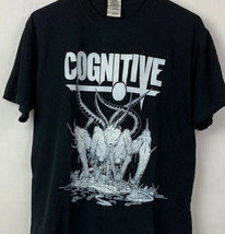 COGNITIVE T Shirt Metal Double Side Band Tee Men’s Medium Horrid Swarm - $29.99