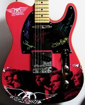 Aerosmith Autographed Custom Guitar - $2,500.00