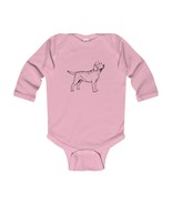 Labrador Retriever Infant Long Sleeve Bodysuit - $266.55 MXN