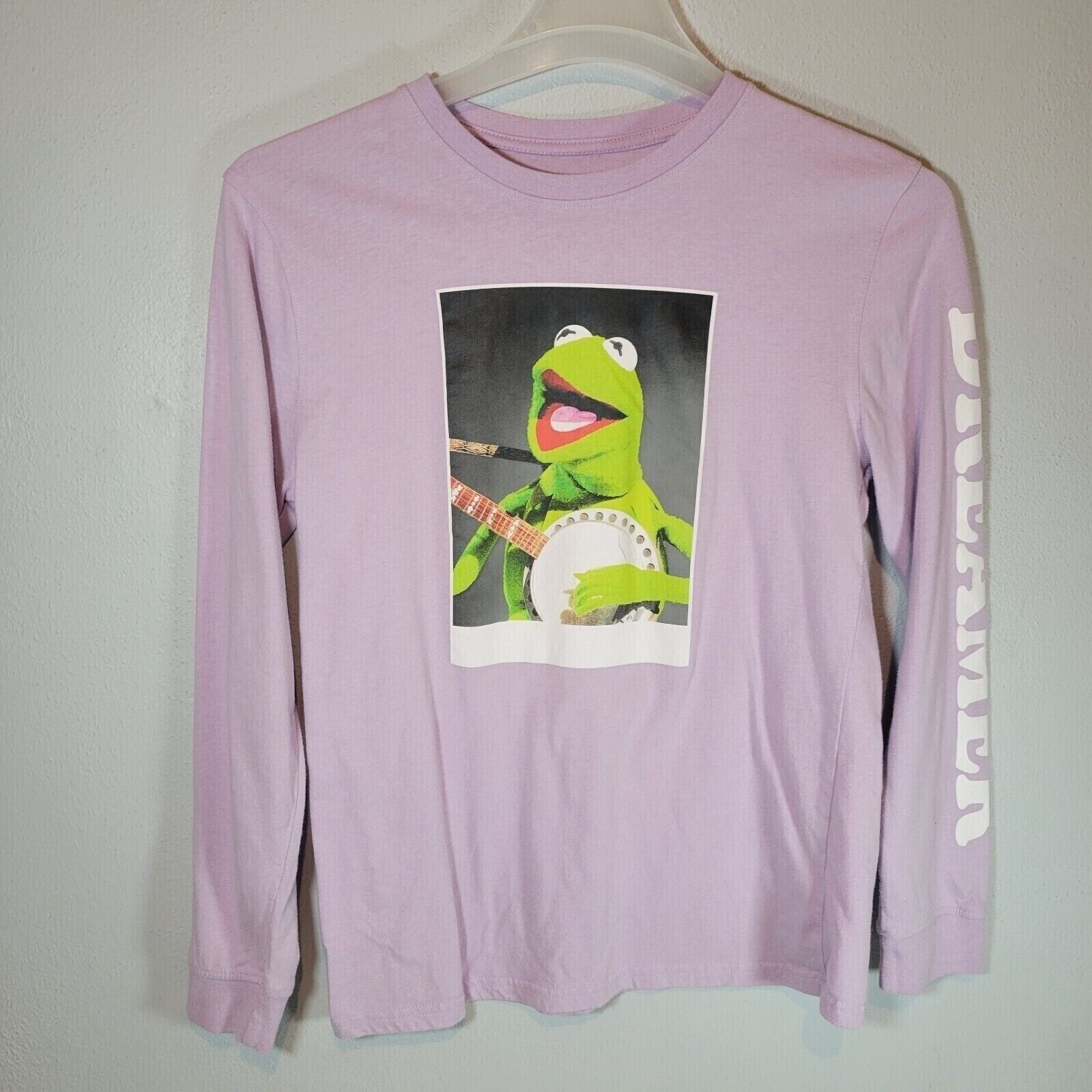 The Muppet Show Shirt XL Youth Kermit The Frog Dreamer Long Sleeve Disney - £10.21 GBP