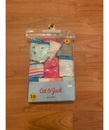 Cat &amp; Jack Girls Boyshorts Panties Underwear 10 Pack Size 4 Multi-Color ... - $45.26 CAD