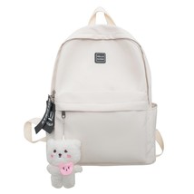Waterproof Nylon Women Backpack Cute Pockets School Bag for Girls Large Capacity - £49.96 GBP