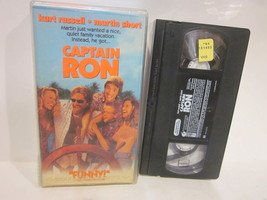 Used Captain Ron VHS Comedy Kurt Russell Martin Short - £4.63 GBP