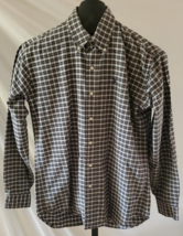 Polo Ralph Lauren blue Green White Plaid Long Sleeve shirt Mens Size XL - $19.79