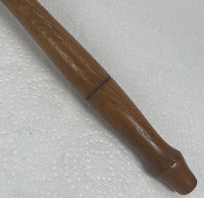 Vintage Wooden Meat Mallet Tenderizer 12 Inch Item image 9