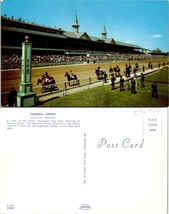 Kentucky Louisville Churchill Downs Racetrack for Kentucky Derby VTG Postcard - £7.36 GBP