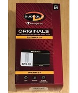 Duofold Originals Men's Mid Weight Wicking Thermal Pant KMW2 Black Size-M - $14.84