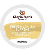 GLORIA JEAN&#39;S FRENCH VANILLA SUPREME KEURIG K-CUP PODS COFFEE 72CT - $56.25 CAD