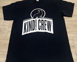 Kind! Crew Shirt Size L Black Rude Awakening Guns Up Death Threat - $7.95