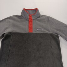 Columbia AM0251 Pullover Mens Gray Steens Mountain Half Snap Fleece Sweatshirt S image 11