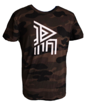 American Eagle Men&#39;s Brown Camo Logo T-Shirt ~XS~ 02338 - £10.46 GBP