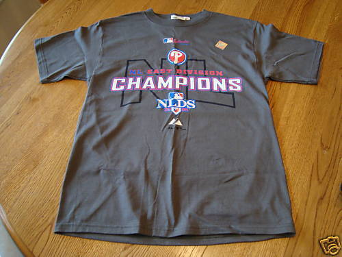 Boys Majestic Baseball T-shirt Large east division NLDS TEE T shirt youth - $7.20