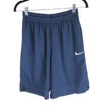 Nike Mens Dri-FIT Icon Basketball Shorts Pull On Logo Navy Blue S - £11.37 GBP
