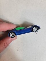 2000s Diecast Toy Car VTG Mattel Hot Wheels Blue McDonald's  - $8.81