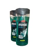AXE ICE CHILL Insta Fresh Body Wash with Icy Menthol 16 oz NEW Lot of 2 - $27.71