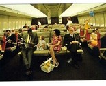 Pan American NEW Boeing 747 Interior Postcard All The Room in the World  - $9.90